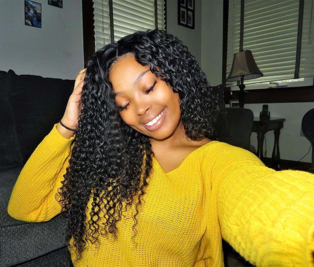 Lace wig picture style